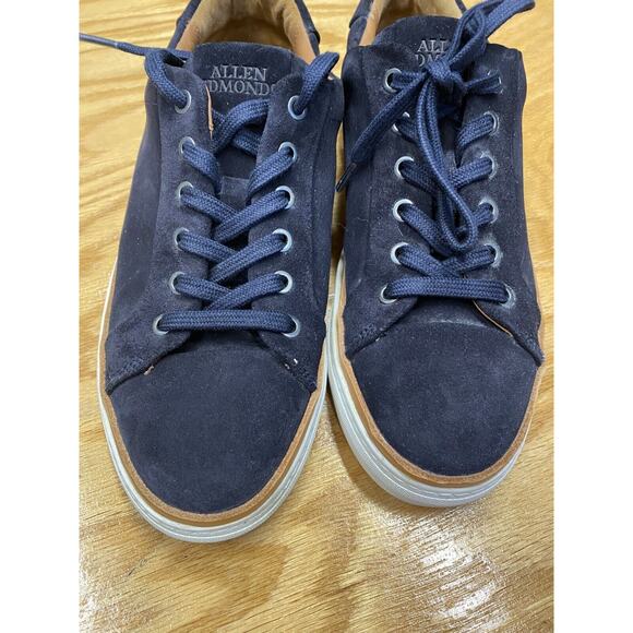 Allen Edmonds Flynn Sneakers Men\'s 8D Blue Lace Up Low Running Casual Shoes S49 main image 7